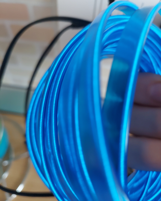 Fibra ottica blu 5mt