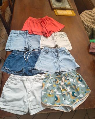 Pantaloncini 12-13 anni Jeans e cotone