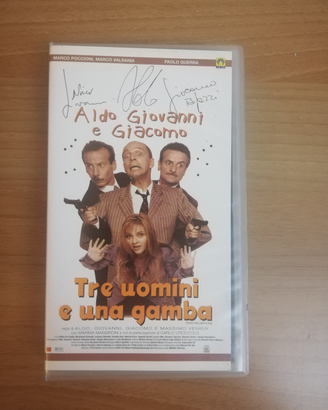Tre uomini e una Gamba Vhs