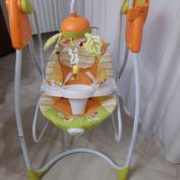 Sdraiettta altalena elettrica althea 2in1 multicor