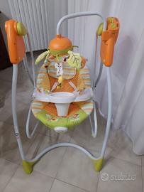 Sdraiettta altalena elettrica althea 2in1 multicor