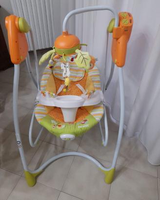 Sdraiettta altalena elettrica althea 2in1 multicor