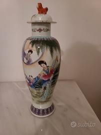 Vaso cinese del fine XIX secolo .