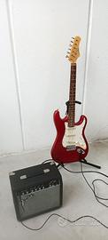 Eko S-300 Chitarra Elettrica con amplificatore