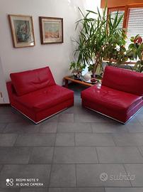 Poltrone in pelle