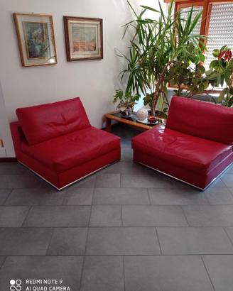 Poltrone in pelle