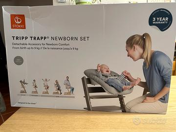Tripp trapp new born set come nuovo