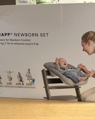 Tripp trapp new born set come nuovo
