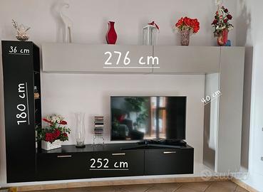 mobile soggiorno e libreria