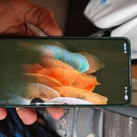 Samsung S21 Ultra funzionante con schermo come fot