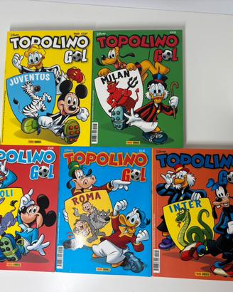 Topolino Gol 2014  - 5 volumi con 20 squadre