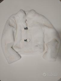Giubbotto bimba bianco