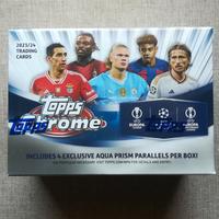 Topps Chrome 2023-24 UefaUCC blaster box sigillato