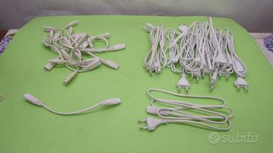 Kit 10 cavi alimentazione bipolare presa italiana