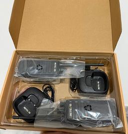 2 Walkie Talkie Retevis Rb629 con auricolare Nero