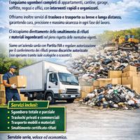 Traslochi e sgomberi