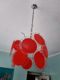 Lampadario a sospensione stile Space Age