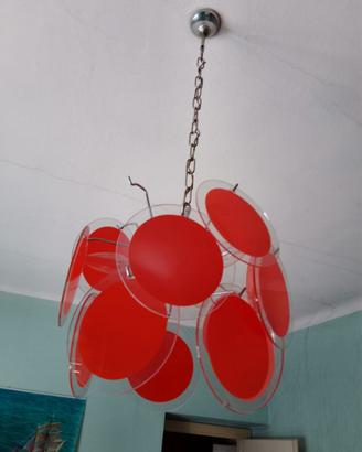 Lampadario a sospensione stile Space Age
