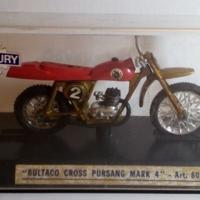 Modellino di moto bultaco cross pursang Mark 4 mod