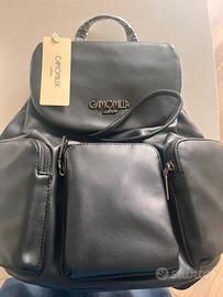 Zaino in  ecopelle nero