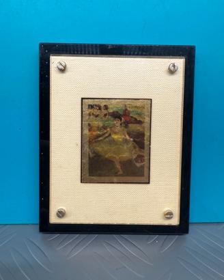 Quadro foglia oro 23kt