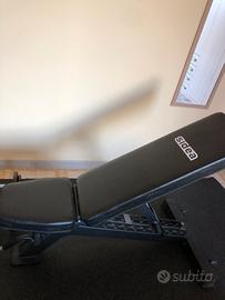 Palestra panca dischi bilancieri