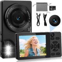 HERBYD Fotocamera Digitale 4K 64MP con Doppia Foto