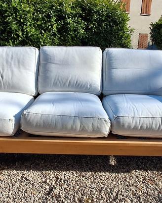 divano 3 posti Lillberg Ikea come nuovo