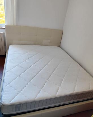 Letto contenitore matrimoniale+ materasso