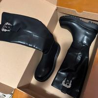 STIVALI VERSACE JEANS COUTURE NERO