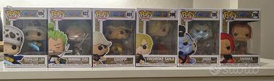 lotto di 6 funko pop One piece