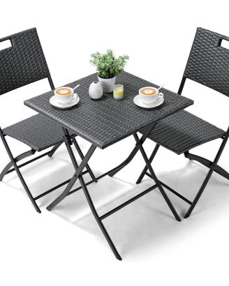 Set giardino balcone sedie e tavolo nuovo