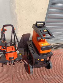 motozappa e trituratore elettrici
