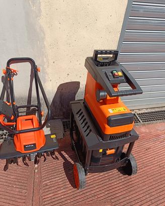 motozappa e trituratore elettrici