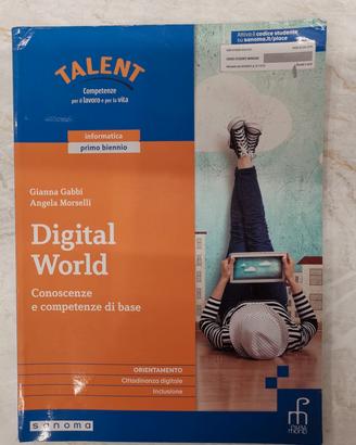 Libro di informatica:  Talent: Digital World