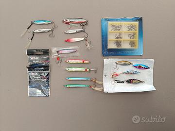 Jig esche artificiali da spinning e slow pitch 
