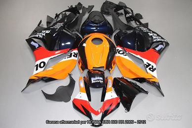 Carena compatibile HONDA CBR 600 RR 2009 - 2012