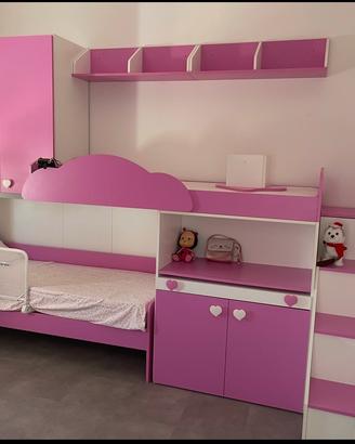 Cameretta a ponte bambina buone condizioni