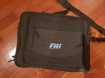 Borsa porta PC con manico e tracolla