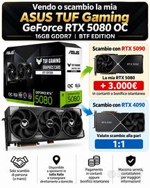 ASUS TUF GAMING RTX5080 OC 16 GB GDDR7.