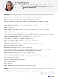 Mi chiamo Evelyn e sono Italiana
