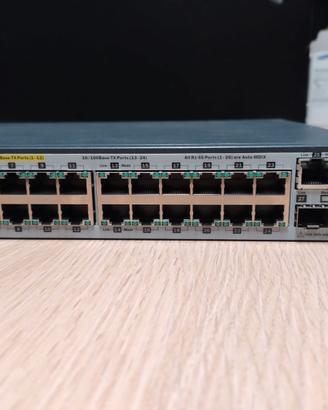 switch HP 2620-24 poe 24 porte per telecamere