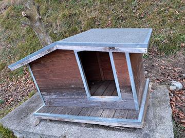 CUCCIA LEGNO CANI DA ESTERNO