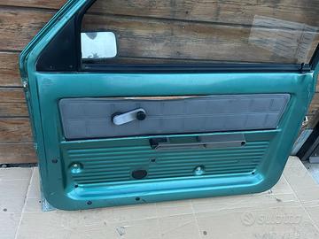 Sportelli portiere Fiat Panda 141 verde originali