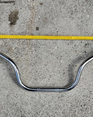 MANUBRIO CUSTOM / CHOPPER ACCIAIO CROMATO