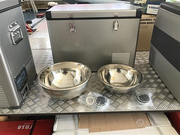 Lavello Tondo Inox completo di piletta 90°