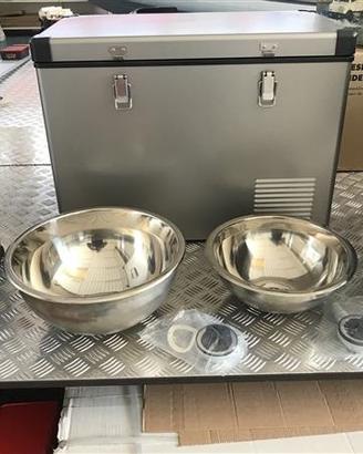 Lavello Tondo Inox completo di piletta 90°