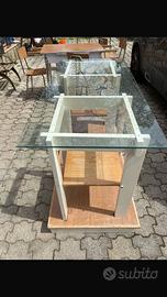 tavolo banco lavoro negozio vintage artigianale