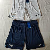 pantaloncini calcio Lazio Mizuno nuovi originali