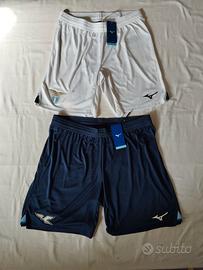 pantaloncini calcio Lazio Mizuno nuovi originali